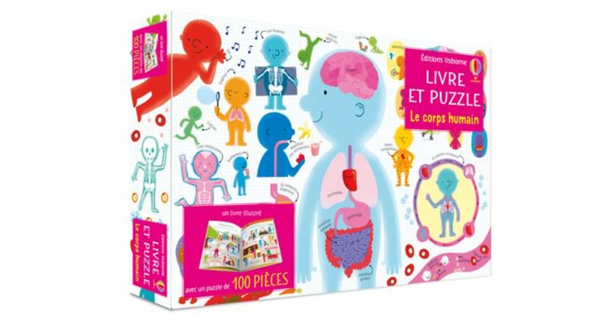 Le corps humain - Livre et puzzle - L'univers des enfants/Montessori